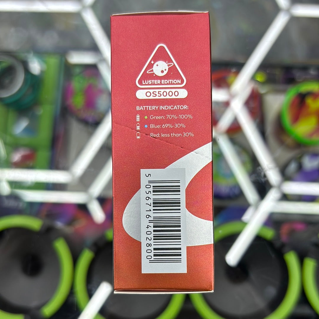 Lost Mary acai berry storm ice, OS 5000 rechargeable disposable