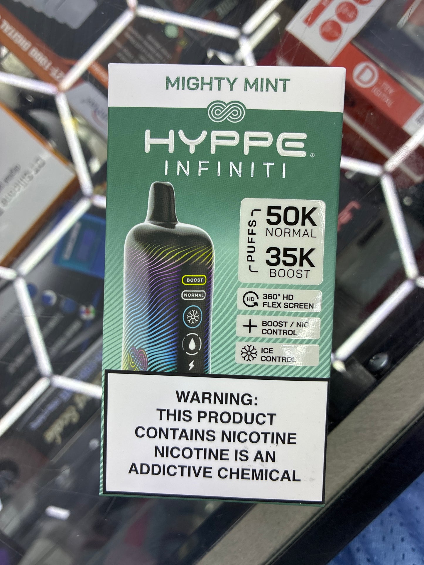 HYPPE INFINITY 50K puffs mighty mint