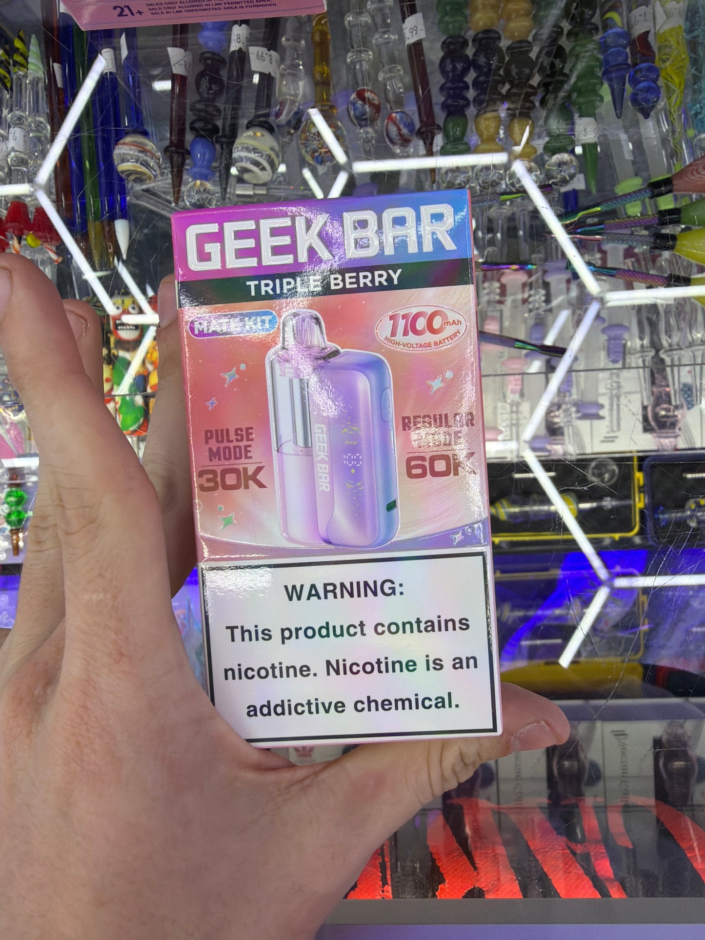Geekbar Mate Kit 30k/60k hits Triple Berry