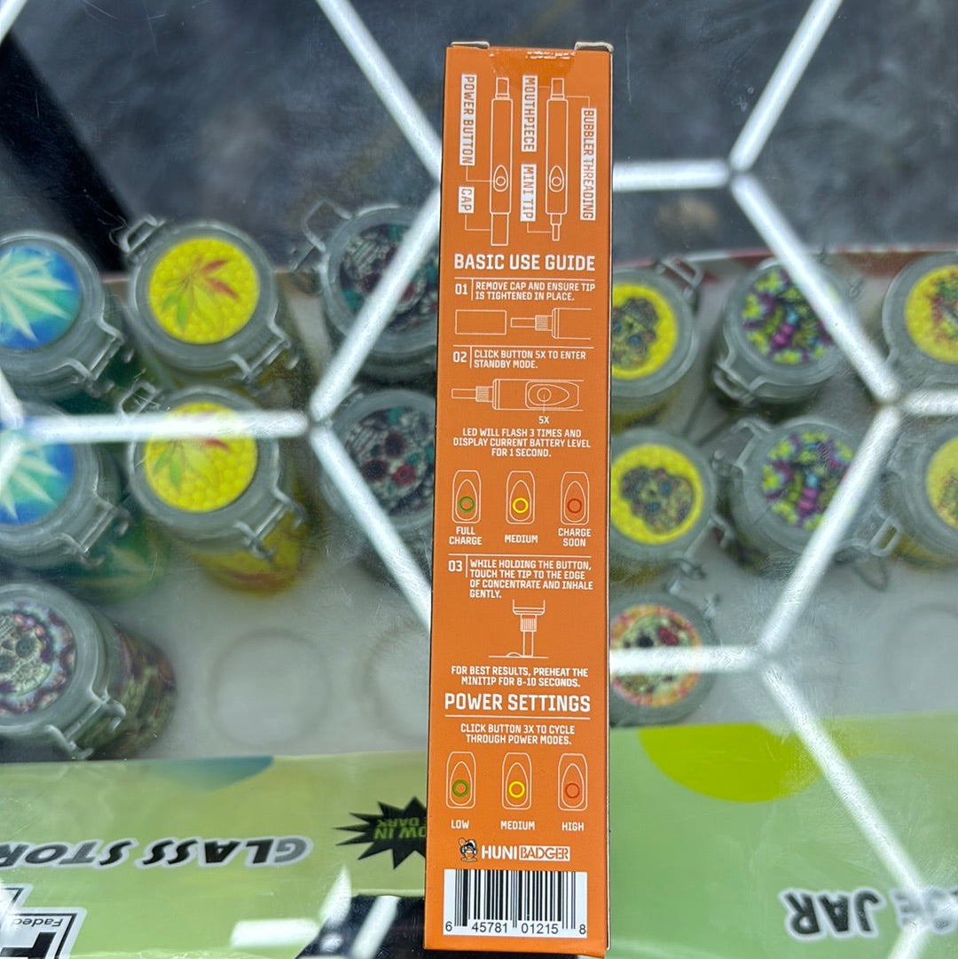 Mini badger orange nectar collector