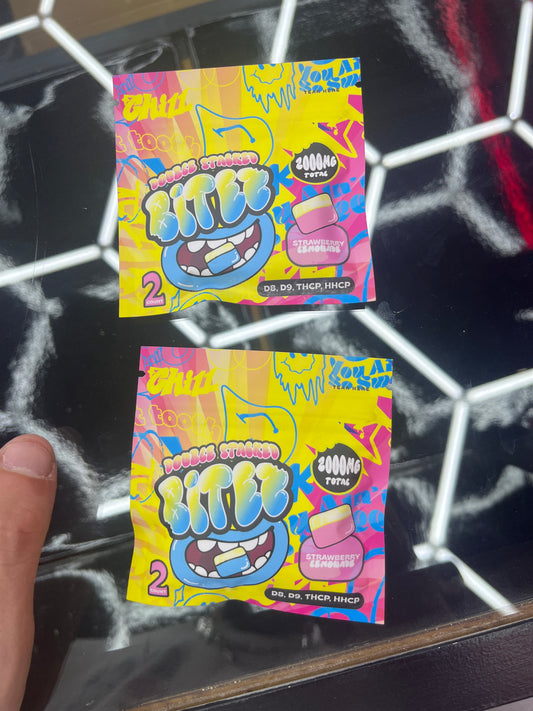 Double stacked bitez strawberry lemonade 2000mg