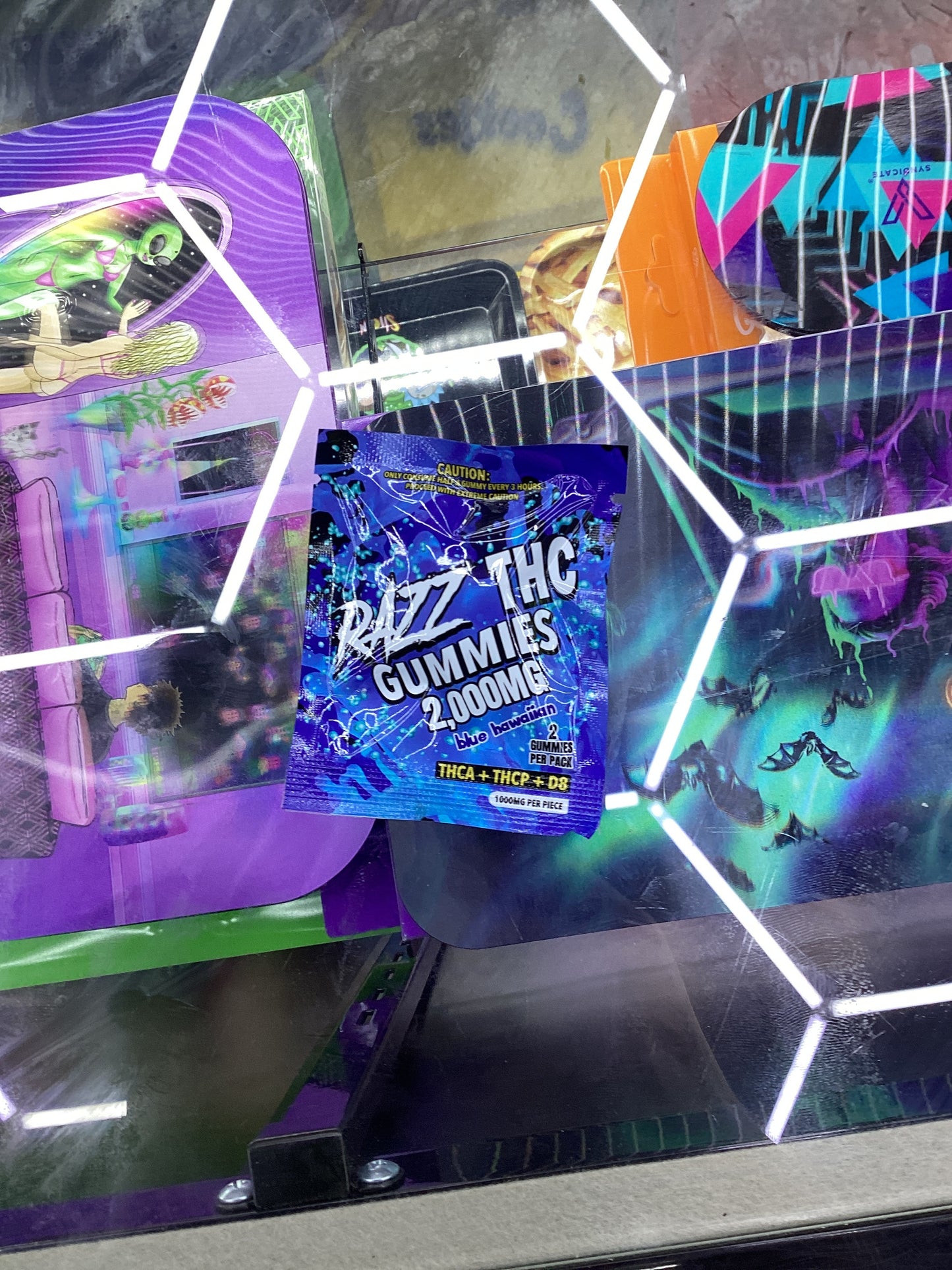 Razz thc-a 2,000mg 2pack blue Hawaiian