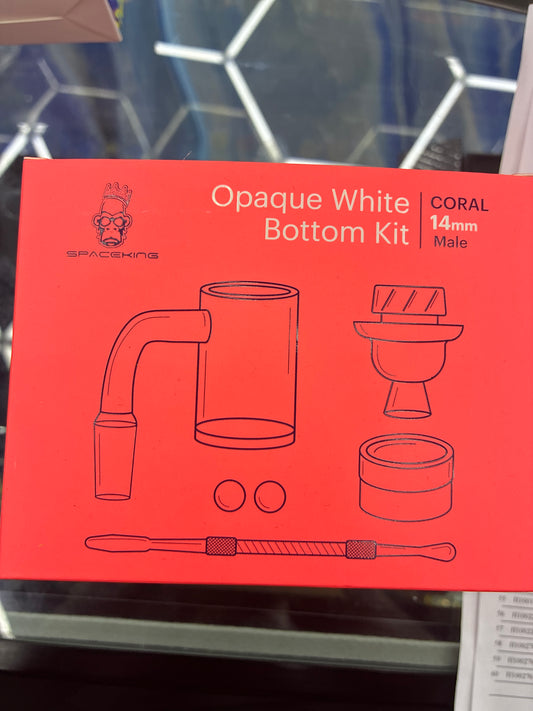 Space king opaque white bottom kit