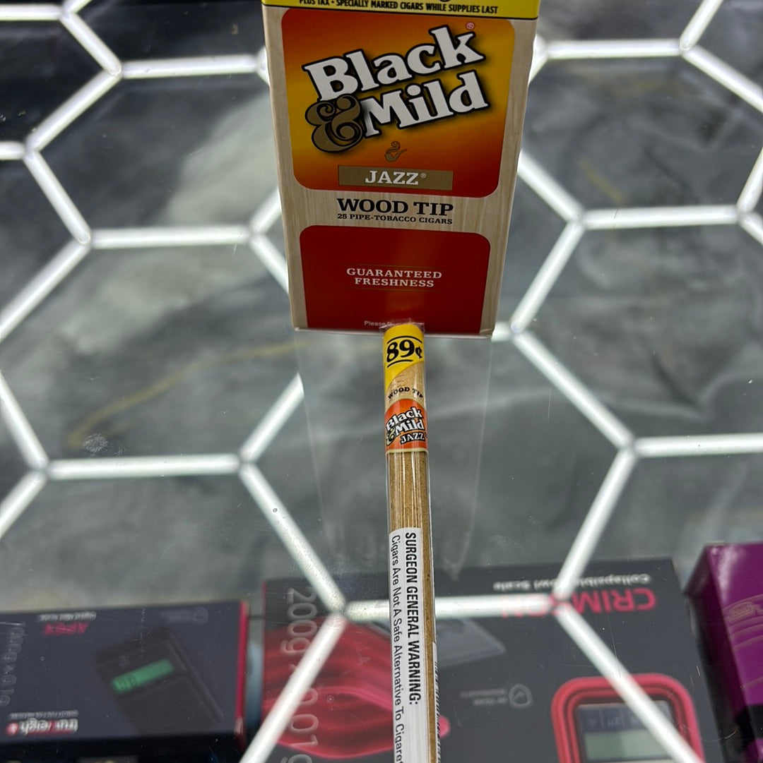 Black & mild jazz wood tip