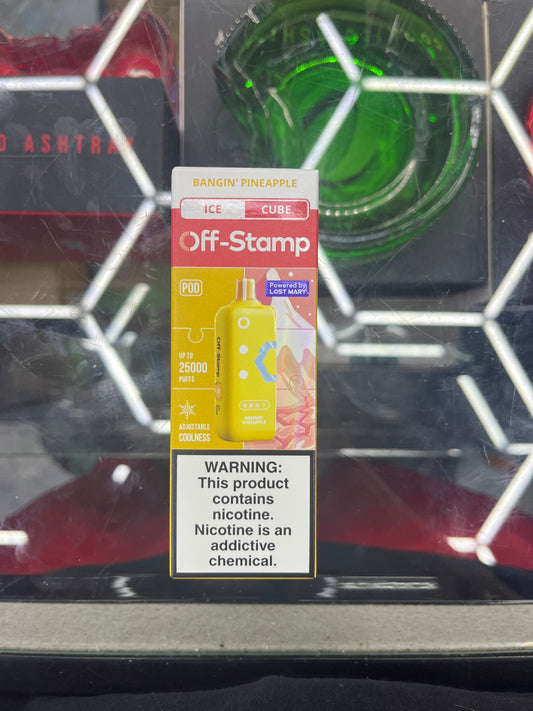 Off stamp ice cube 25K bangin pineapple