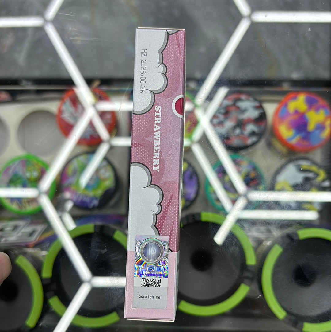 HQD strawberry, 1200 puffs