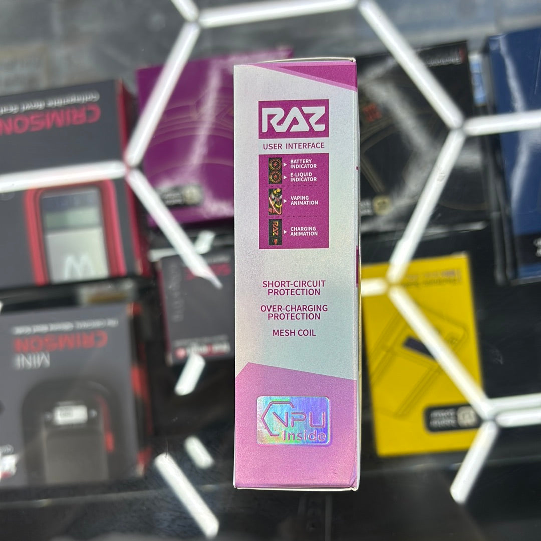 Raz pineapple, passionfruit, guava , 9000 puffs