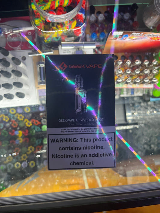 Geekvape aegis solo 3 kit dark grey