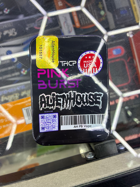 Alien house 3g thcp vape pink burst