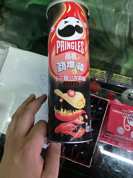 Pringles  super hot spicy crayfish