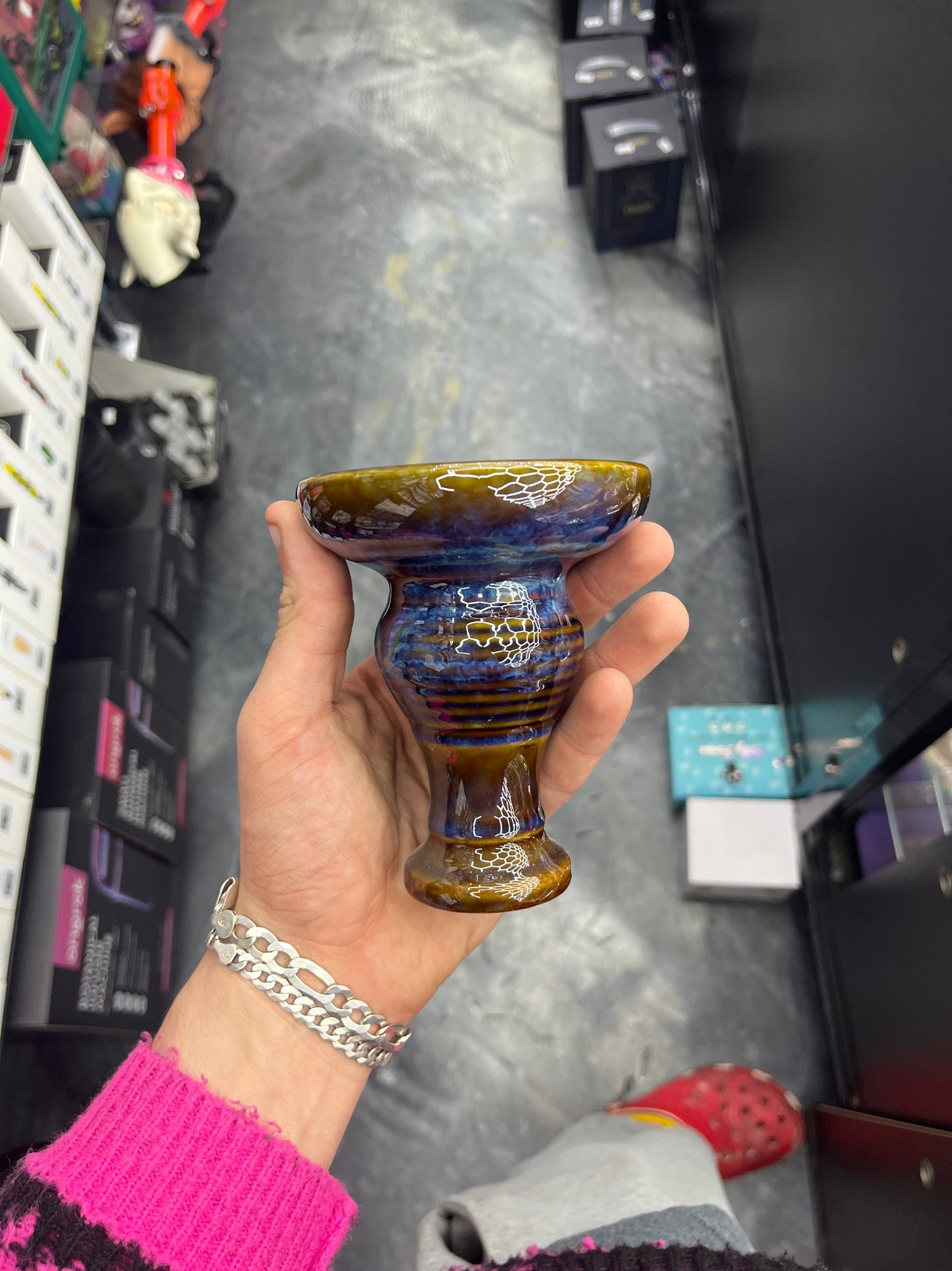 Byo luxury hookah bowls blue