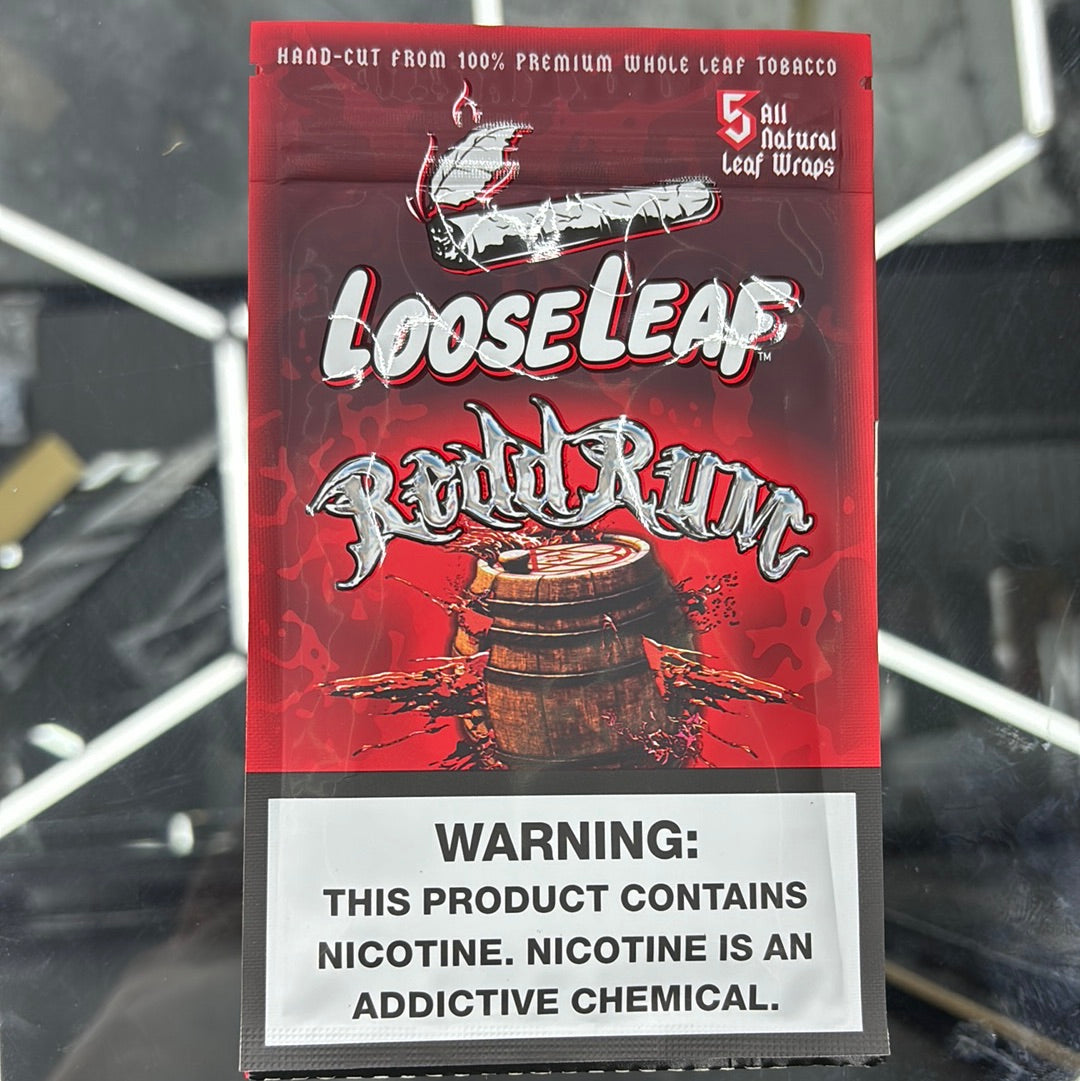 Loose leaf  red rum