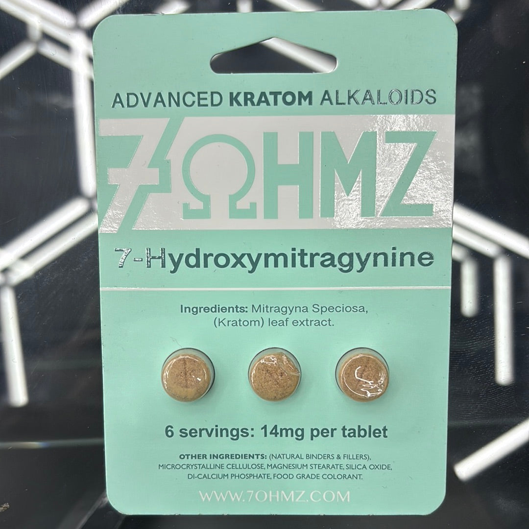 Advanced kratom alkaloids 7-hydroxymitragynine
