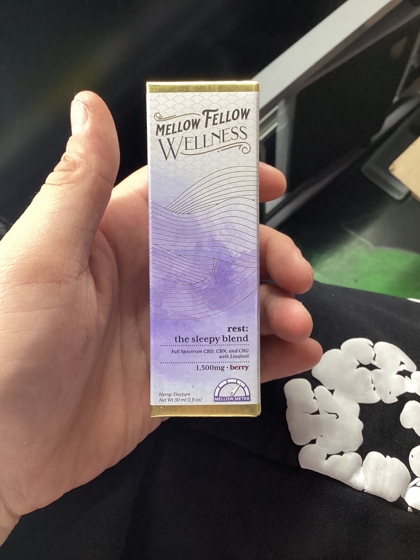 Mellow fellow wellness the sleepy blend cbd 1.500mg