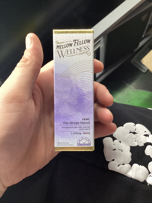 Mellow fellow wellness the sleepy blend cbd 1.500mg