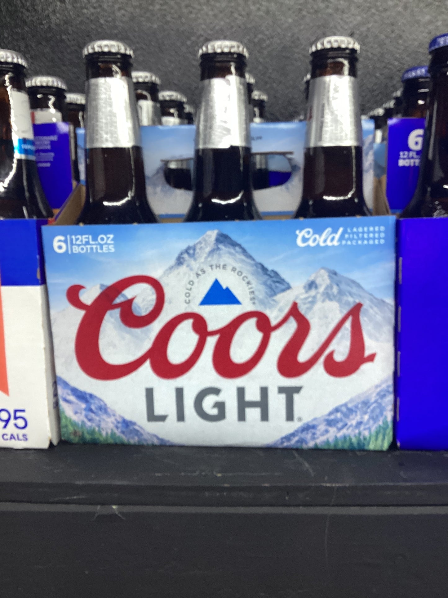 Coors light 6 pack bottles