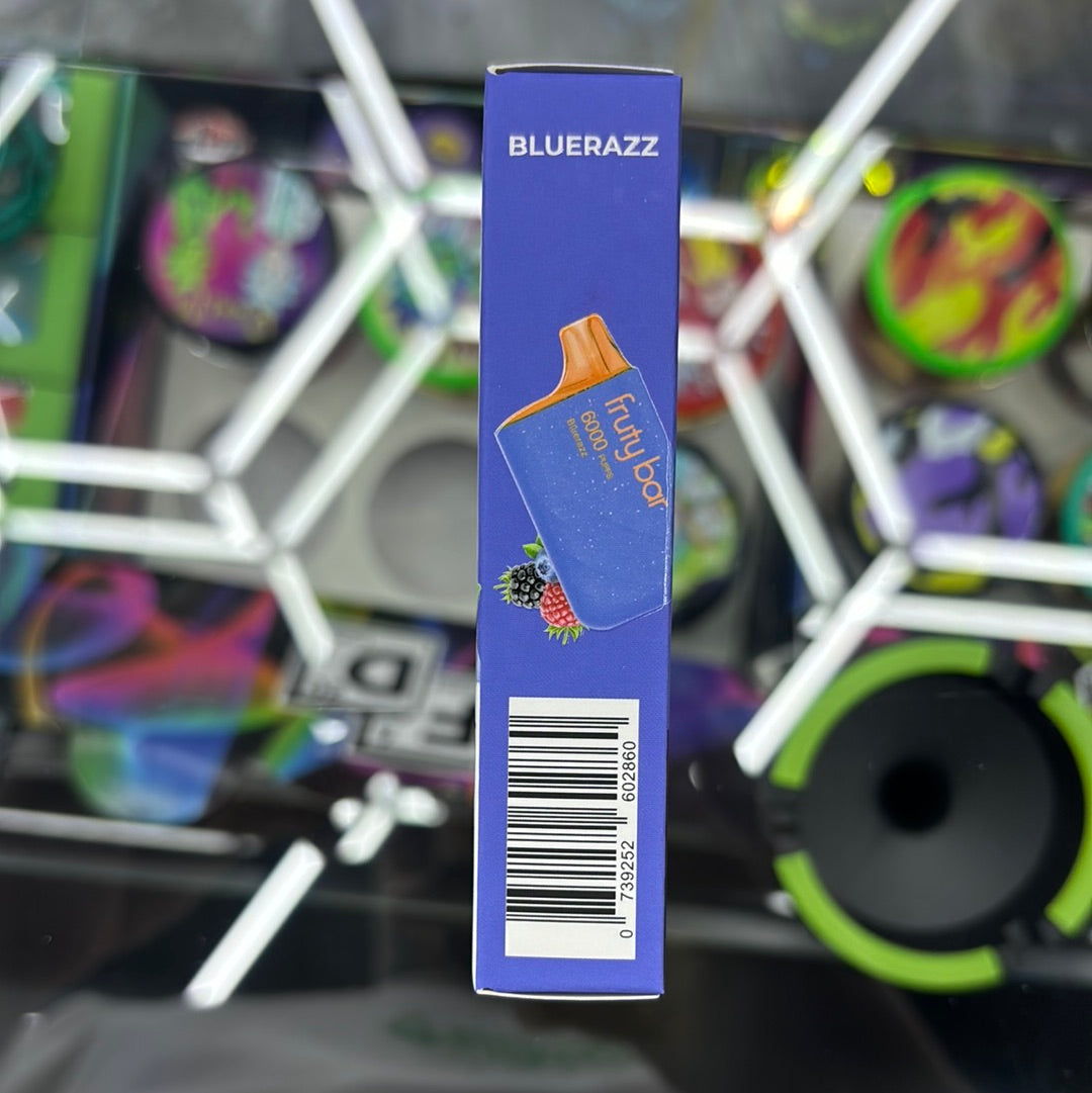 Fruity bar, 6000 puffs blue razz