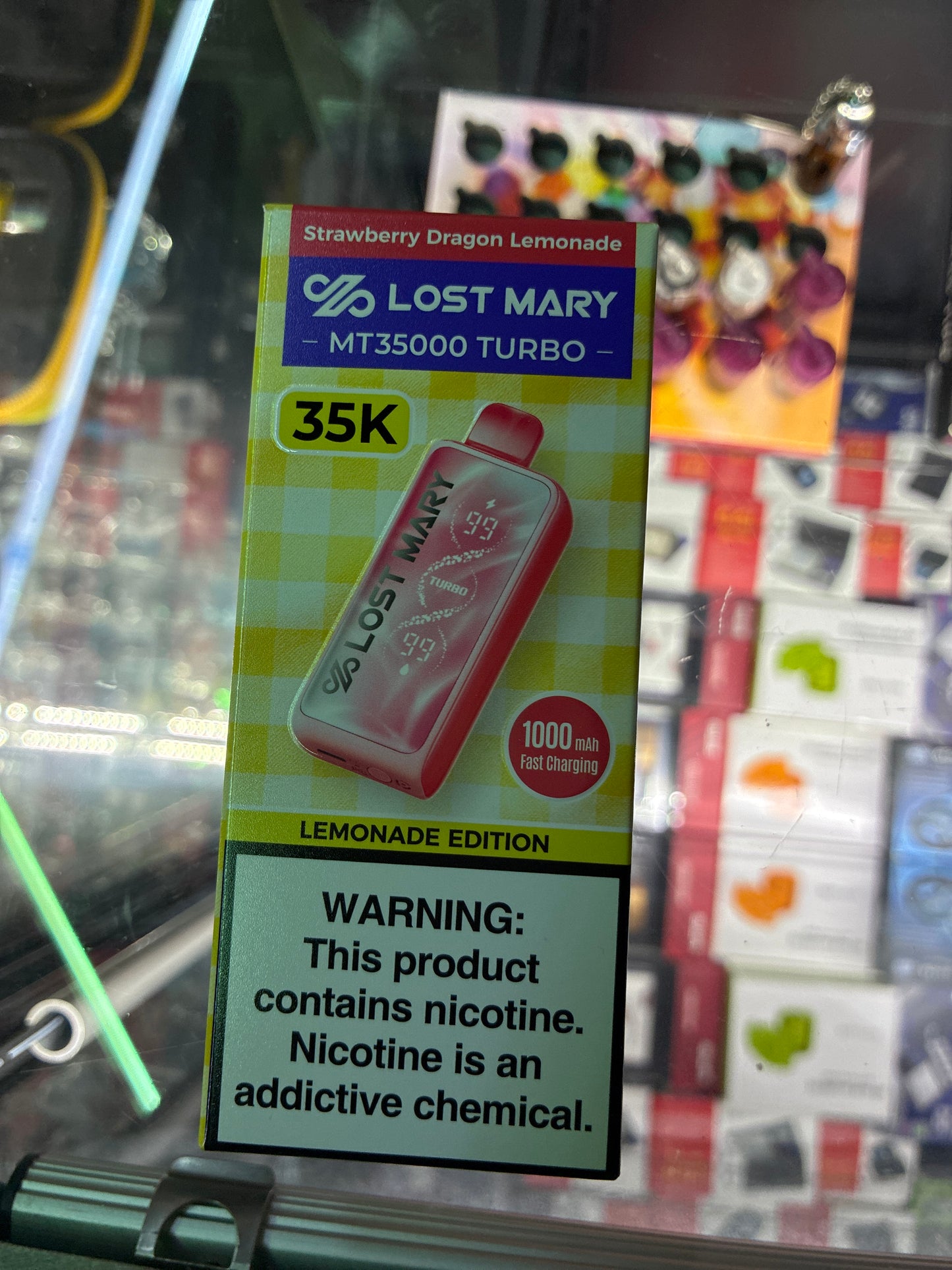 Lost Mary strawberry dragon lemonade MT35k Turbo