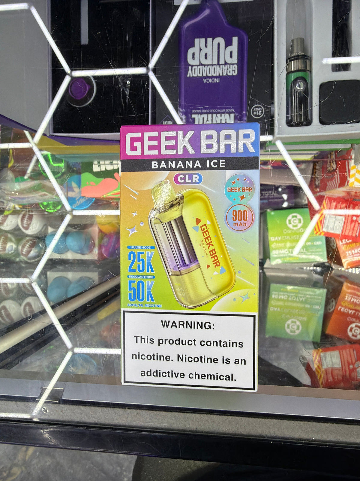 Geekbar clr 50k hits banana ice