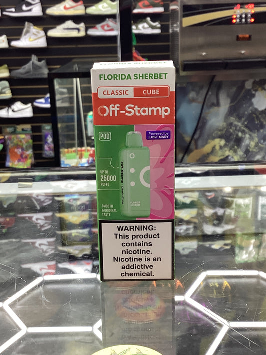 Off stamp classic cube 25K Florida twist