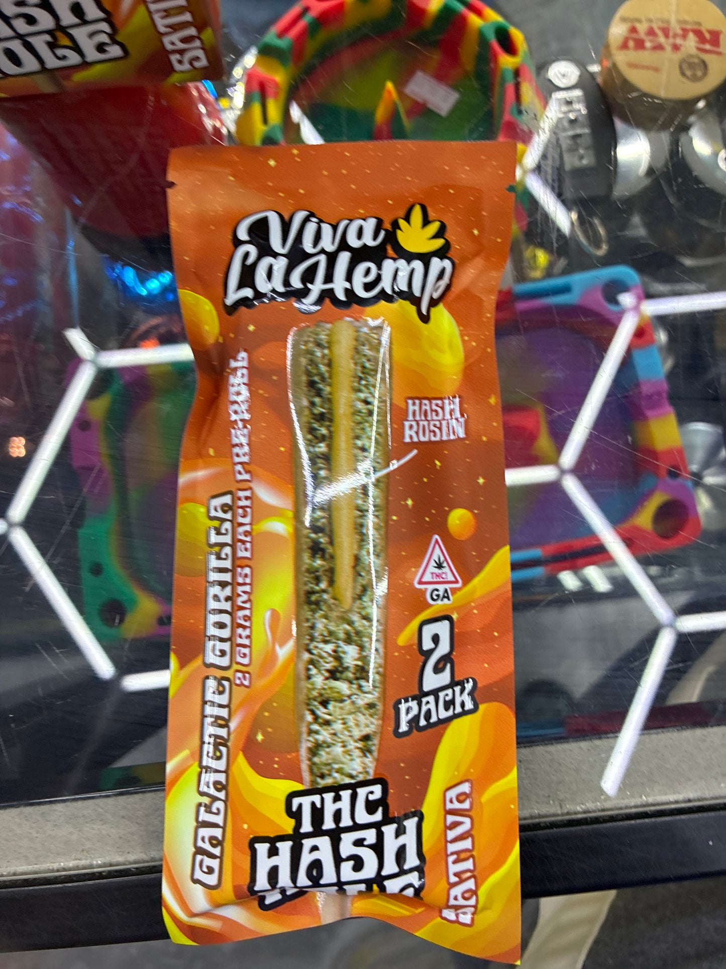 Viva la hemp thca hash hole 4g galactic gorilla sativa