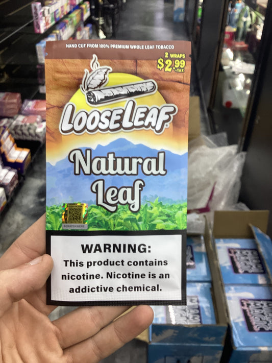 Looseleaf natural leaf