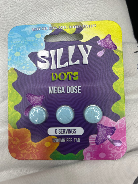 Silly dots mega dose 1200mg tablets