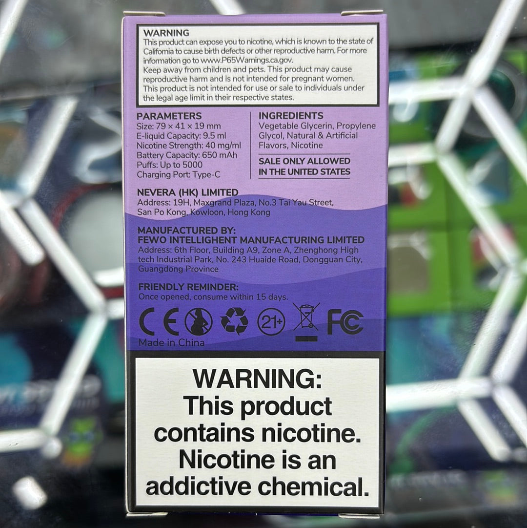 BC5000 Tripple berry ice