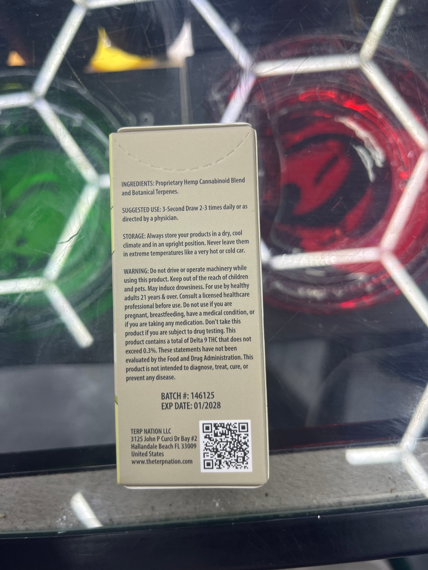 Smakd thcp 2g vape cartridge afghan kush hybrid