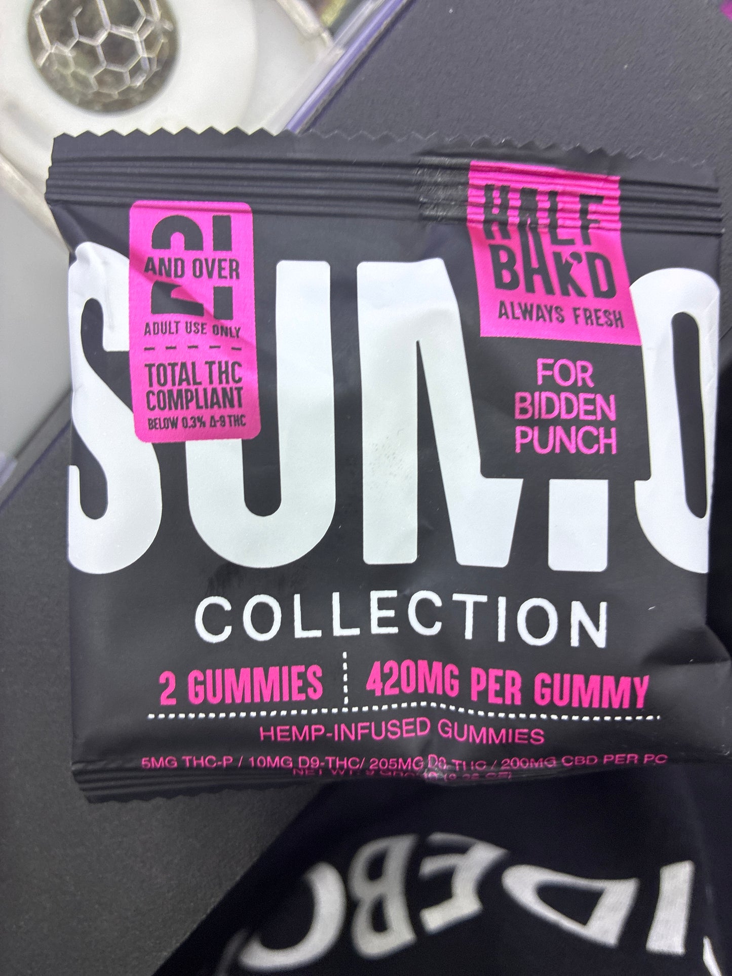 Half bakd forbidden punch, 420mg