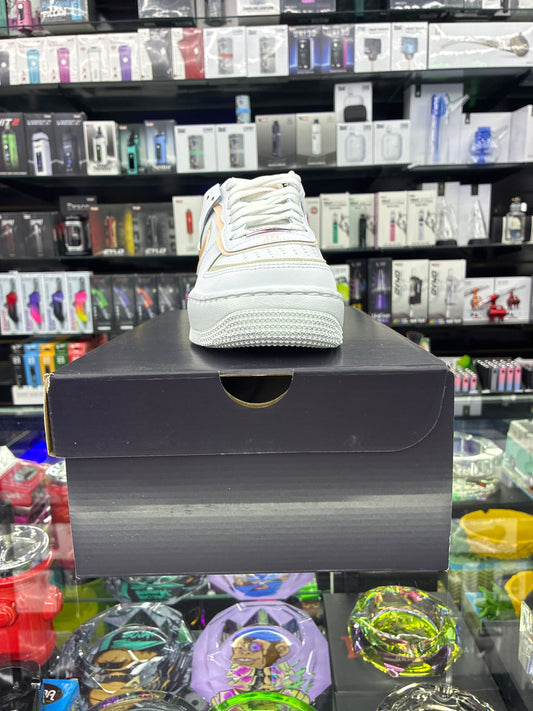 W af1 shadow white/ washed coral size 6.5