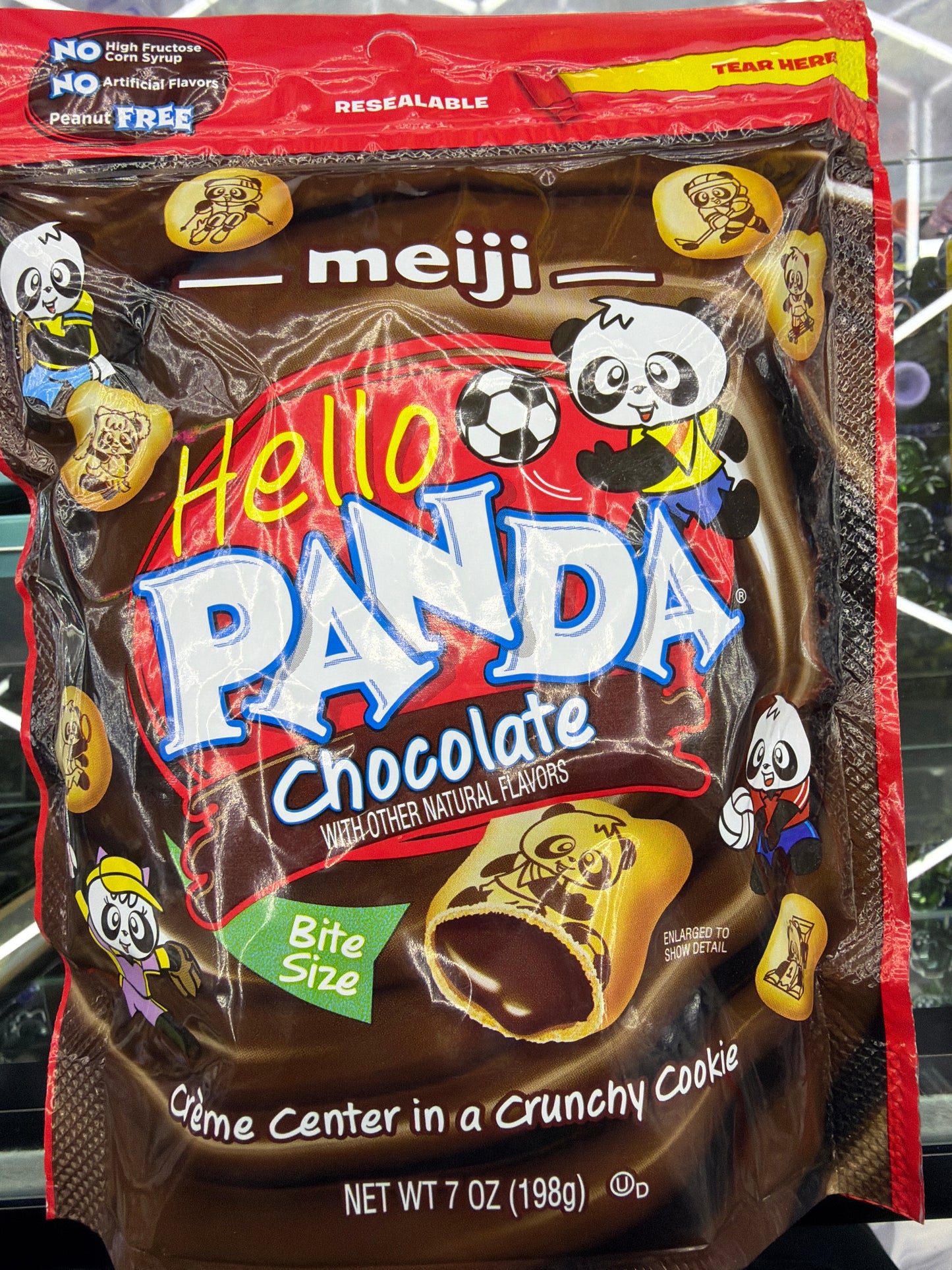 Hello Panda Bite Size Crunchy Cookie Chocolate