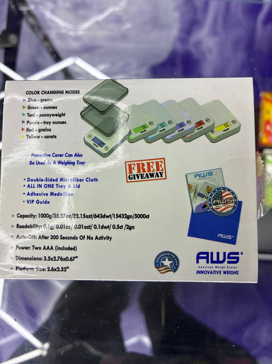 AWS multi-purpose scale 1000g