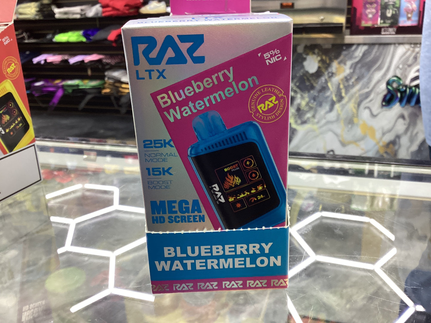 Raz dc25000 ltx 25k puff blueberry watermelon