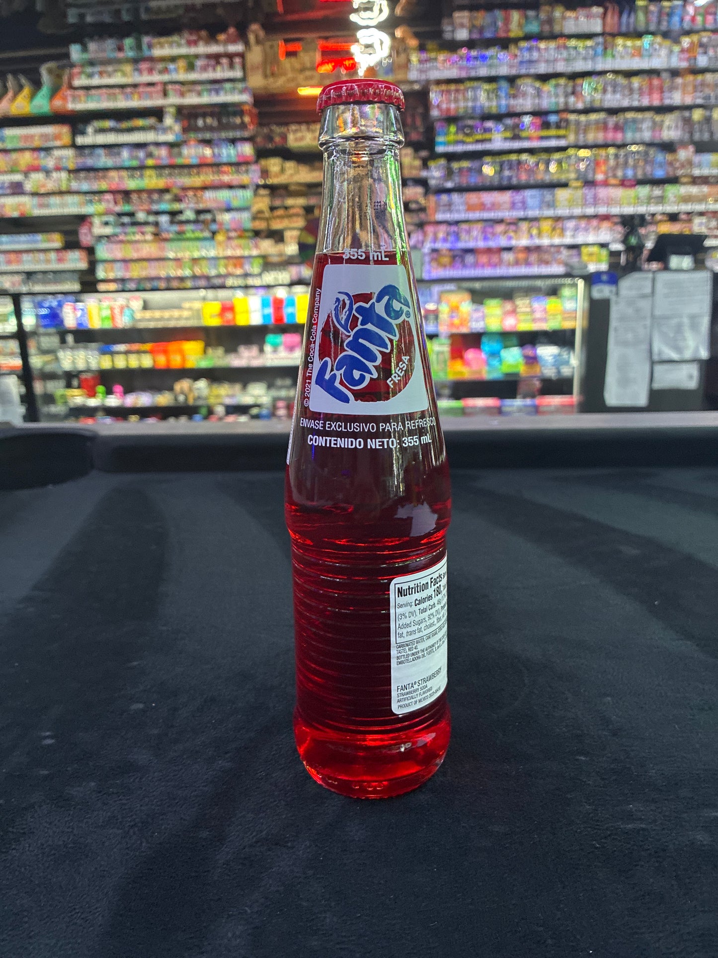Mexican Fanta strawberry 355ml