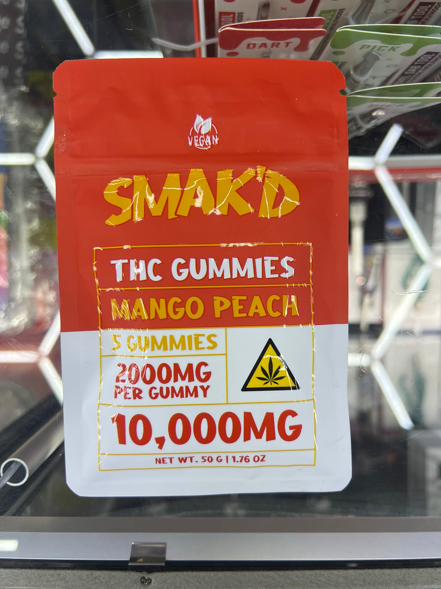 SMAK’D GUMMIES Mango Peach 5ctx 2000mg