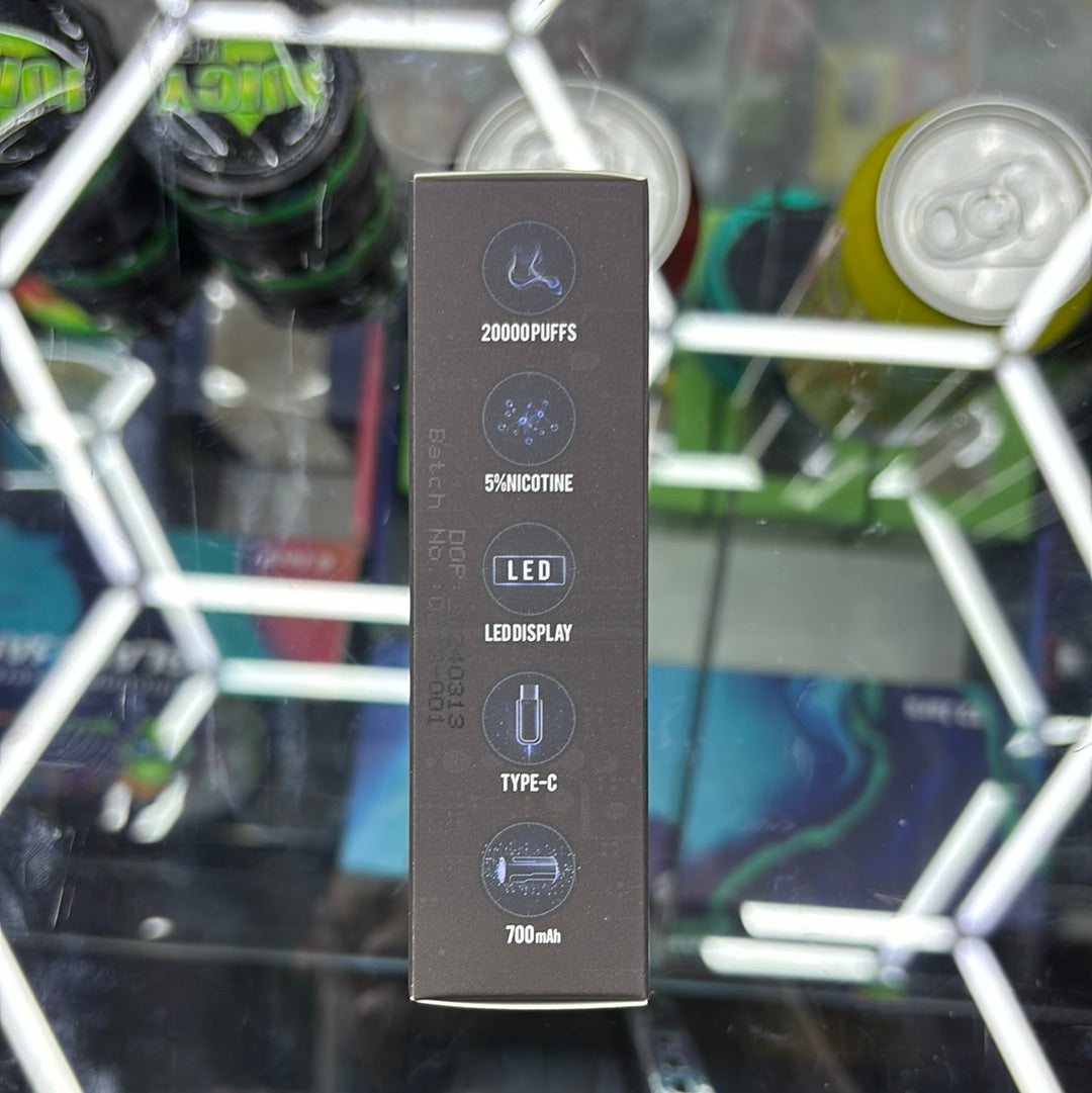 Fume 20,000 puffs black ice