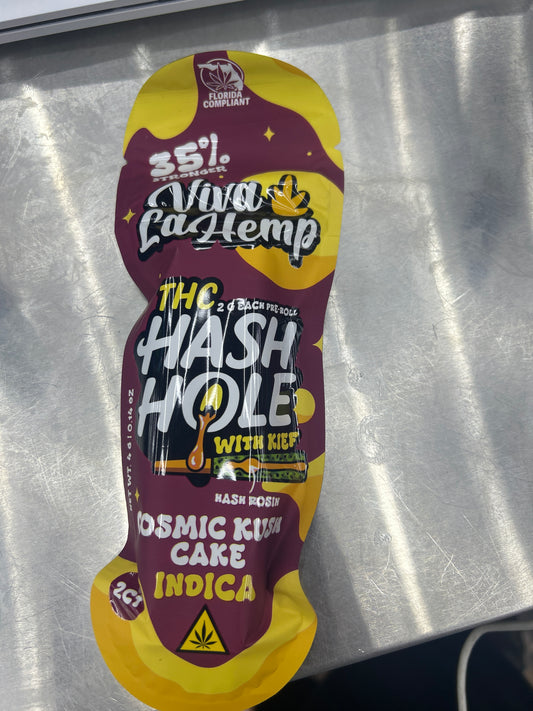 Viva la hemp thcp hash hole w keef 4g total cosmic kush cake indica
