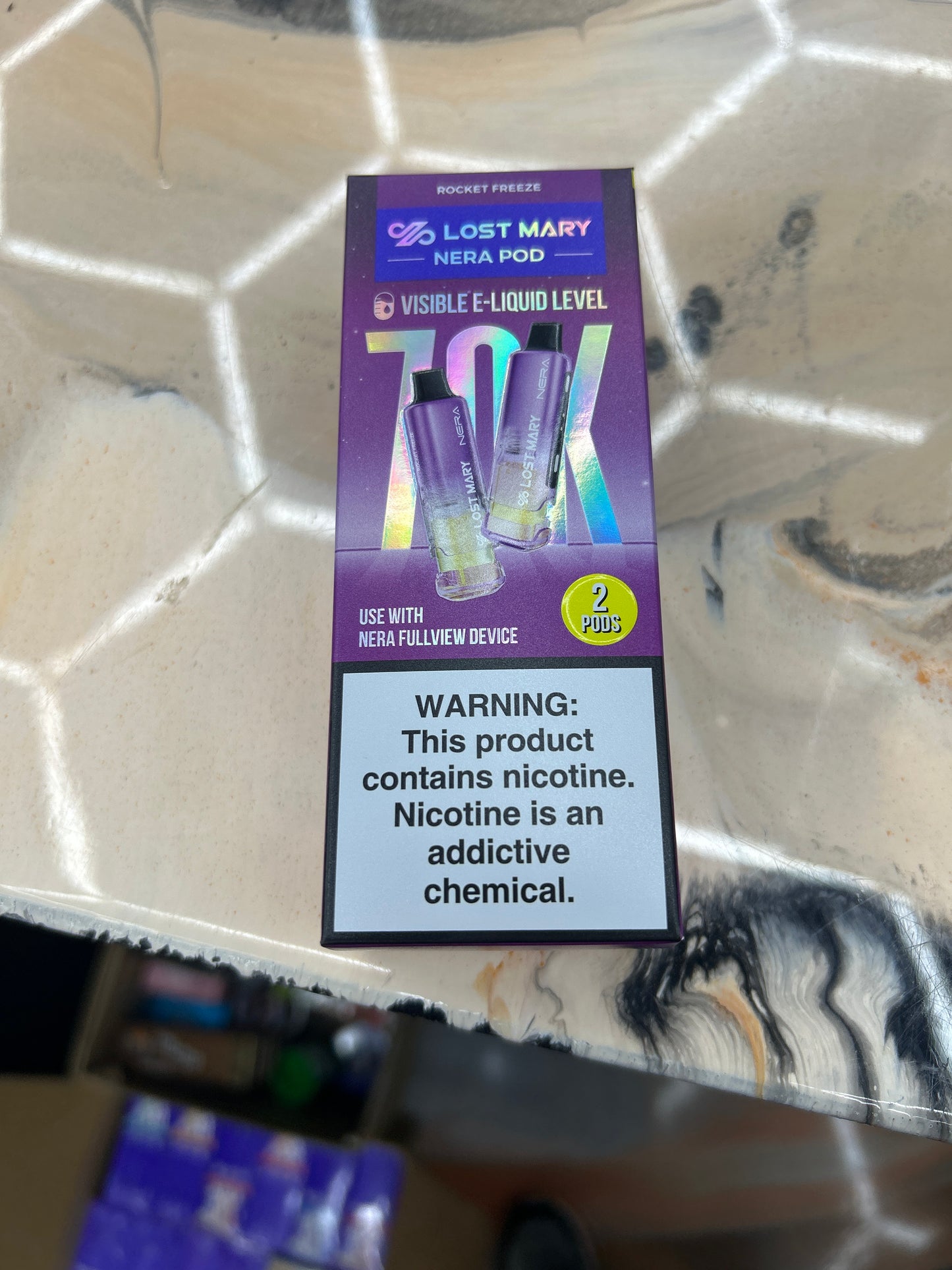 Lost Mary nera pod 2 pods 70k hits rocket freeze