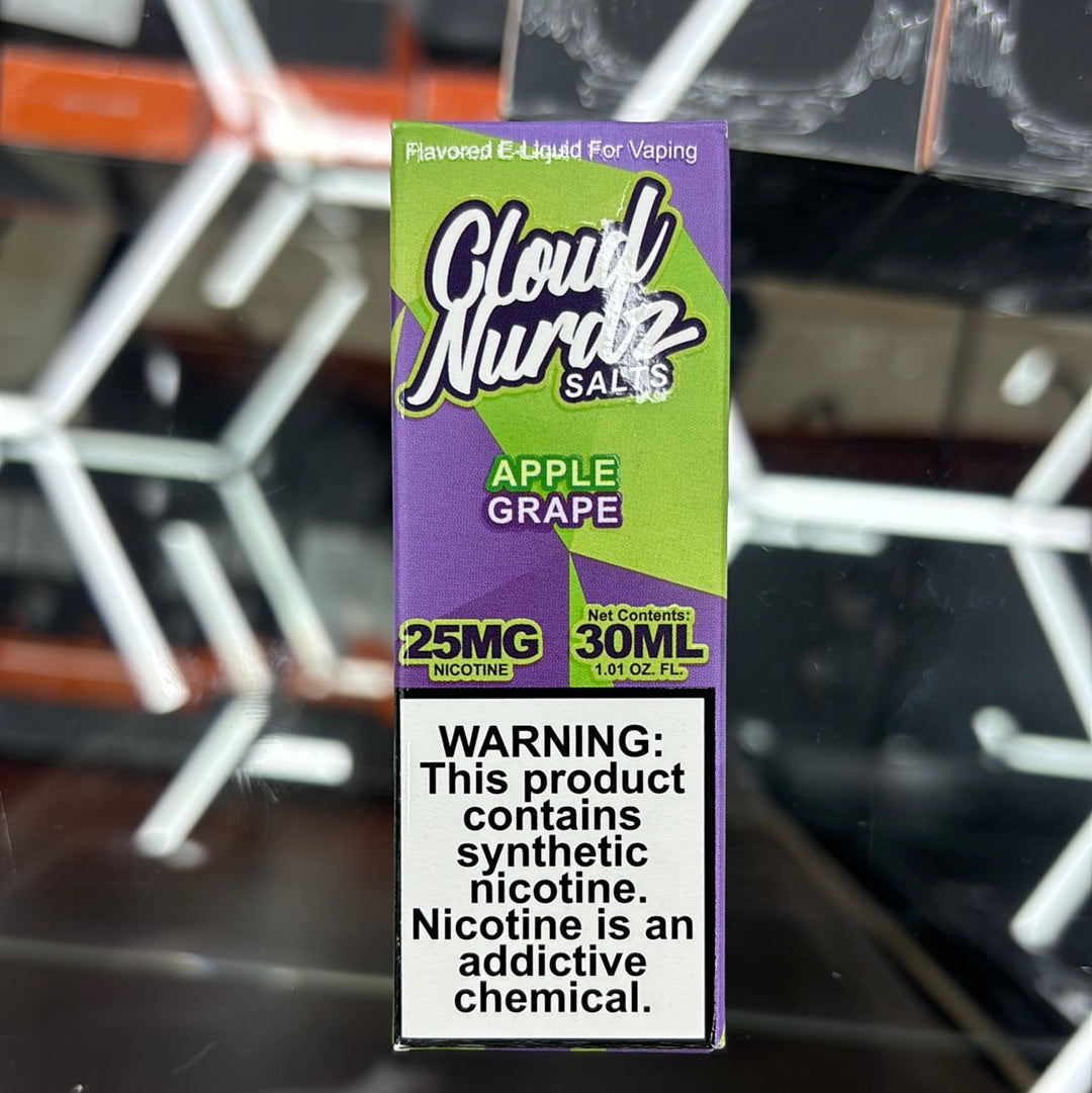 Cloud nurdz salts apple grape 25mg