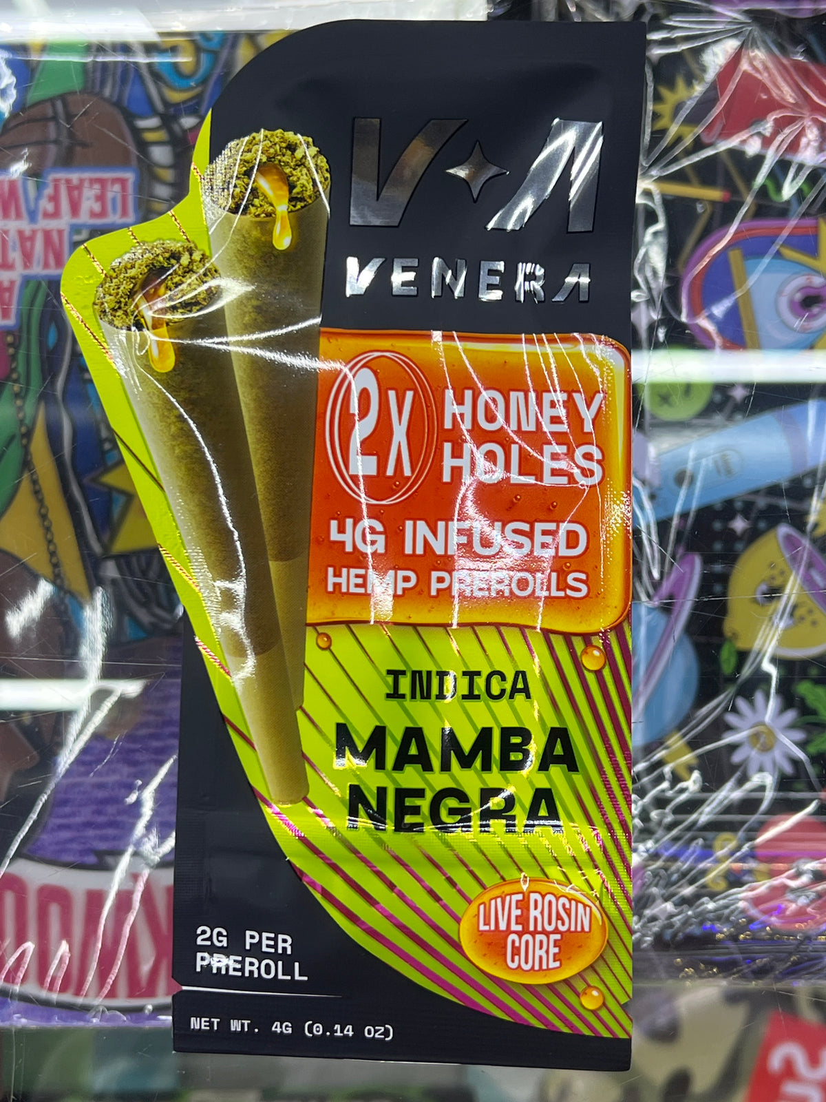 Venera 2x Honey Holes 4g infused mamba negra indica