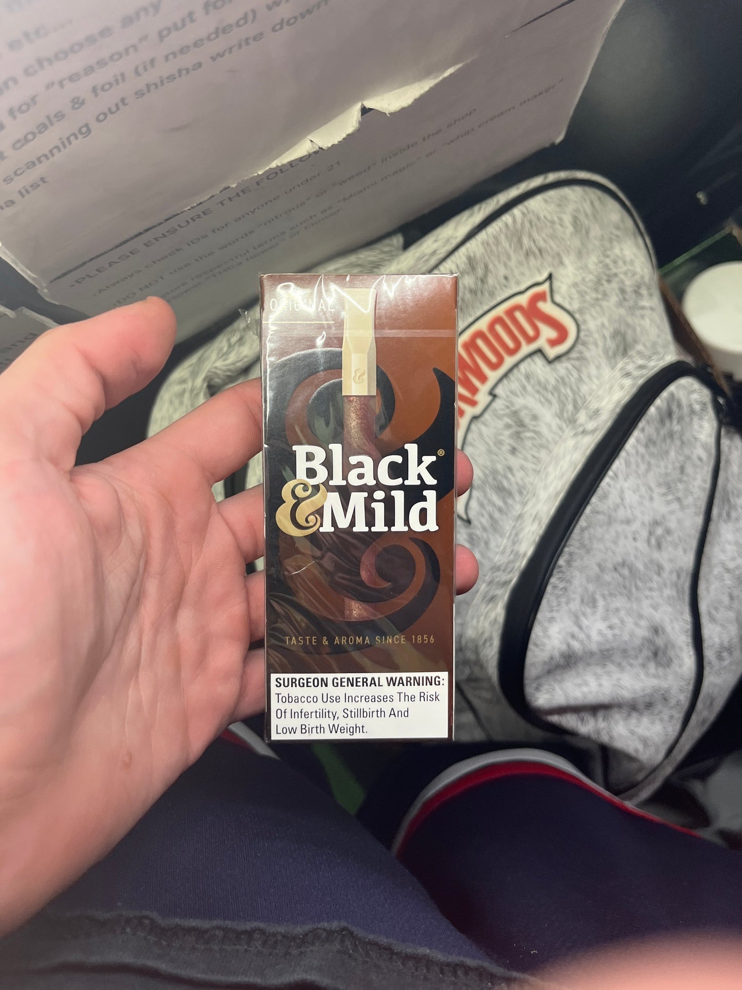 Black and mild plastic tip original 5pack