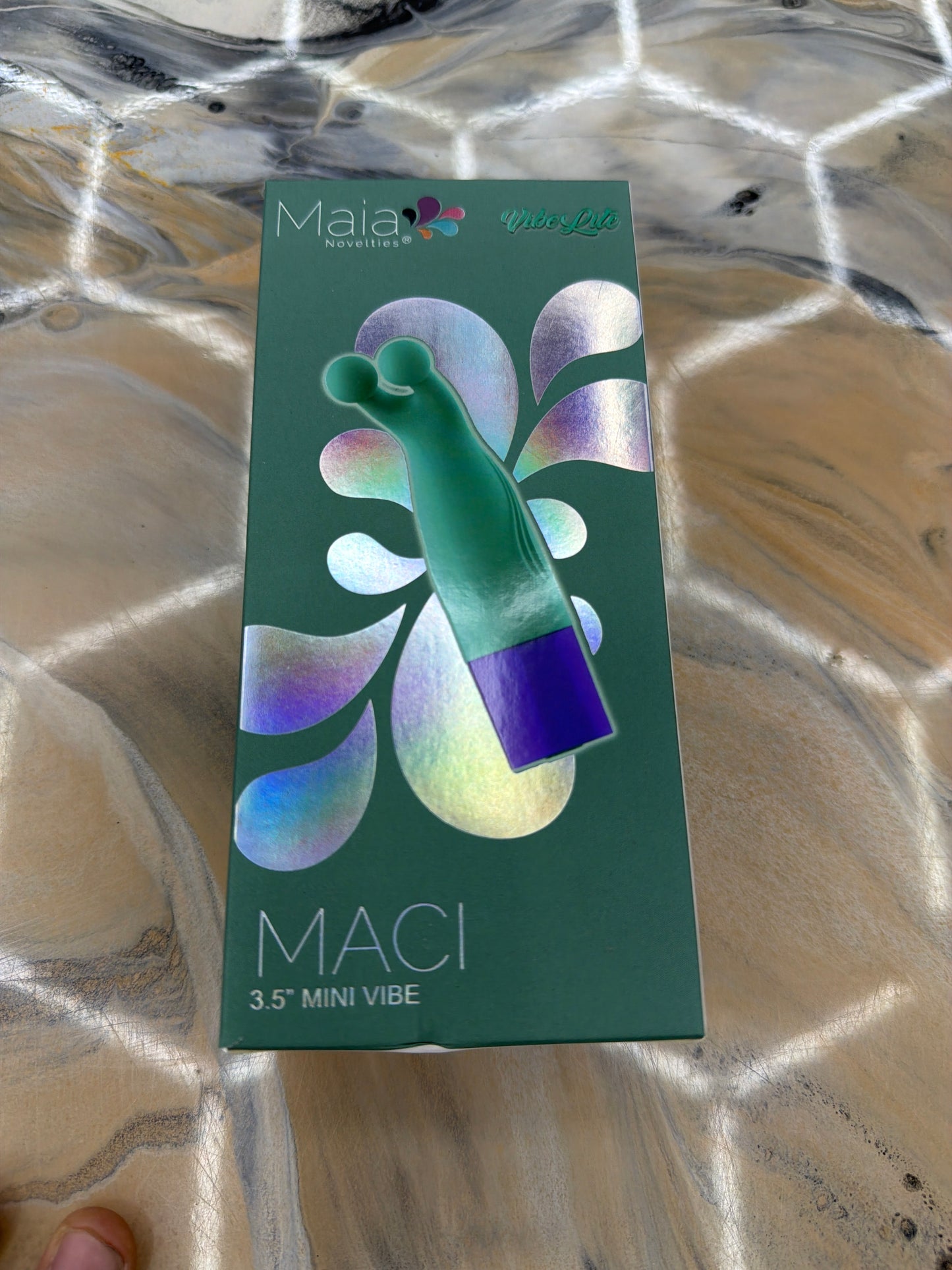 Maia Macie adult vibrator teal