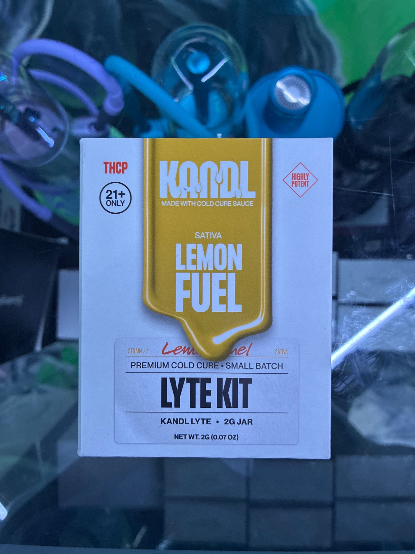Kandl lyte kit concentrate vaporizer lemon fuel sativa