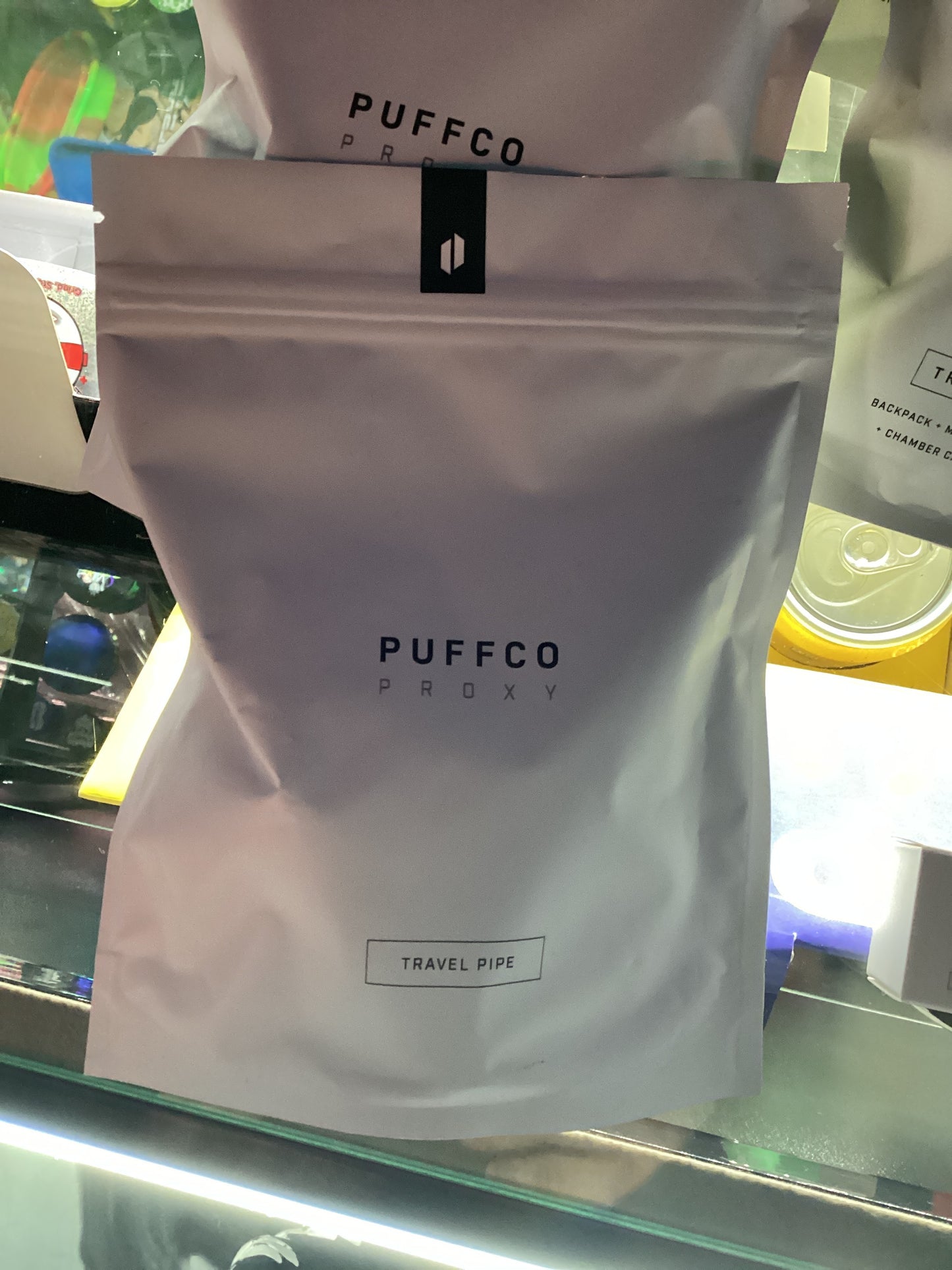 Puffco proxy silicone travel pipe black