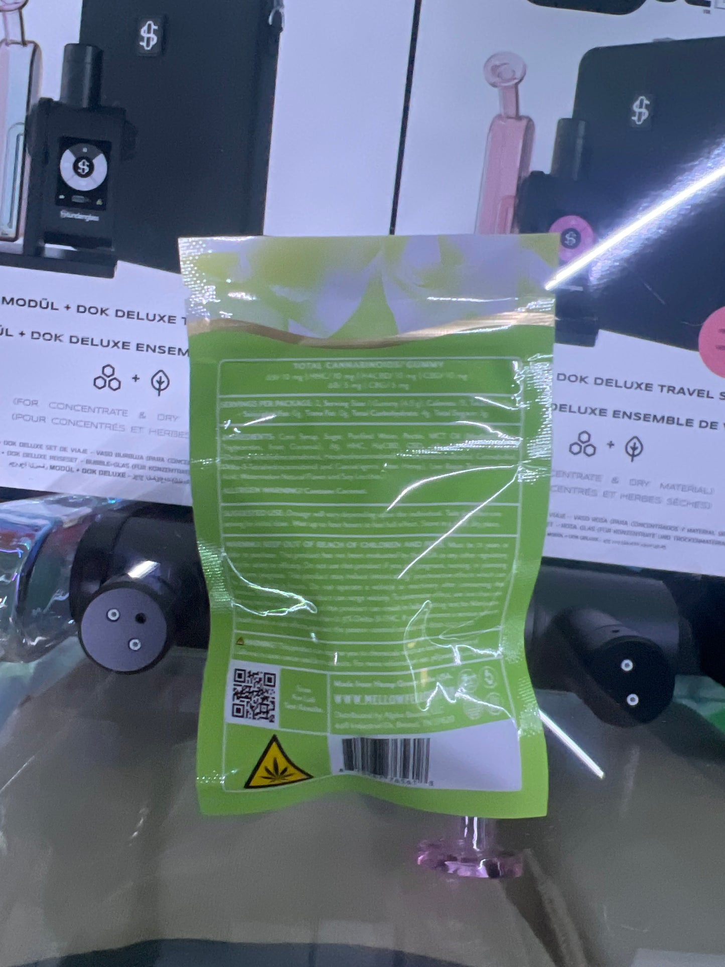 mellow fellow euphoria live resin blend 2ct 100mg watermelon