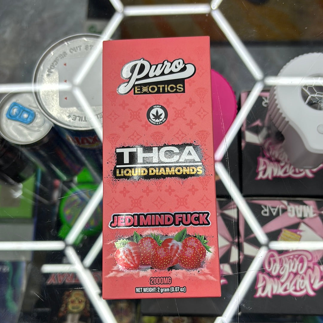 Puro thca liquid diamonds jedi mind fuck, 2G