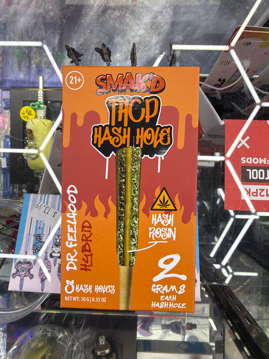 Smak’d Thcp Hash Hole 5ct x2g Dr.FeelGood Hybrid