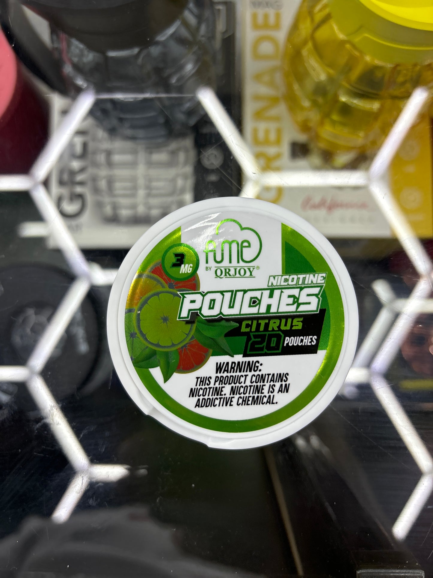 Fume nicotine pouches, citrus 3mg 20 pouches