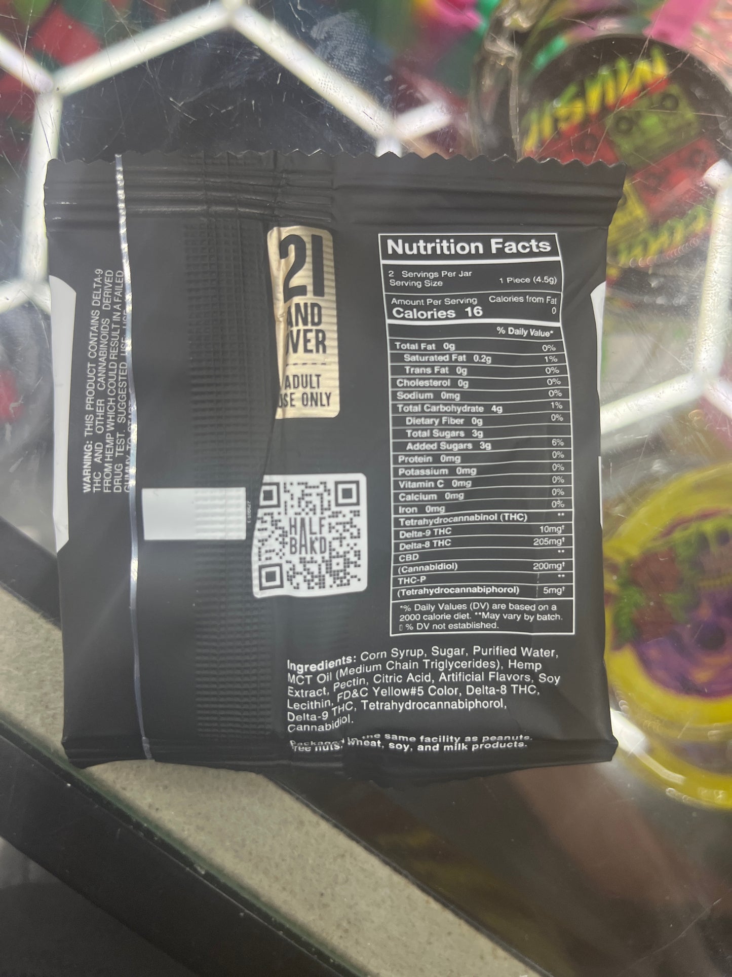 Half bakd birthday cake 420mg